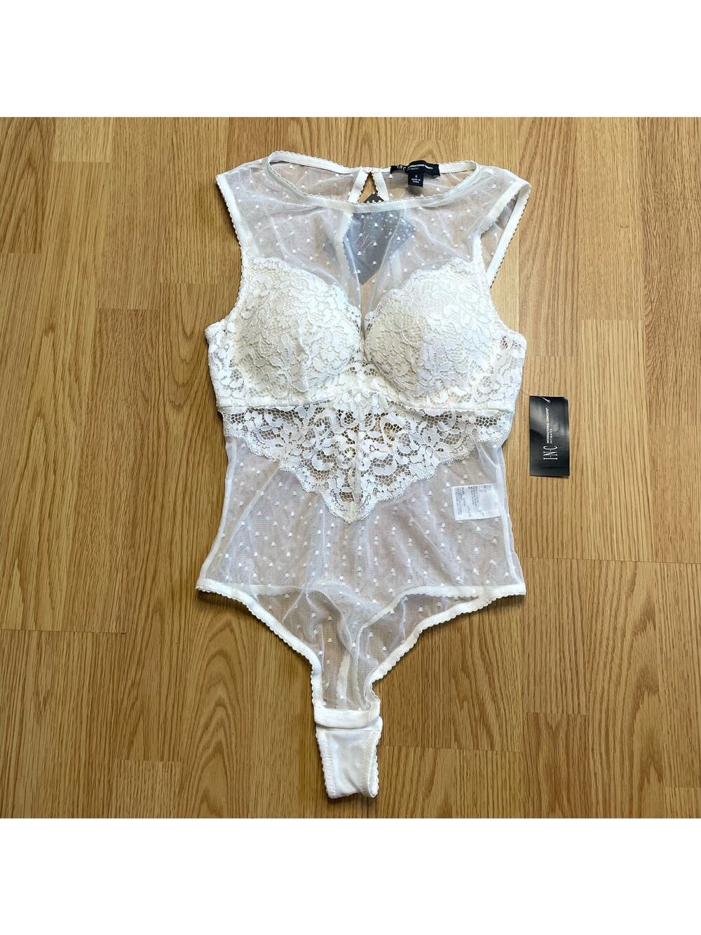I.N.C. International Concepts Lace Bodysuit